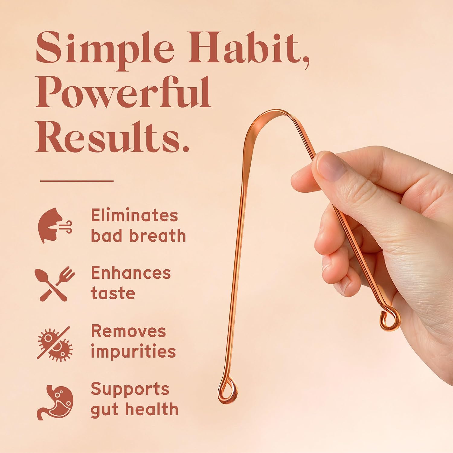 Copper Fresh Breath Tool